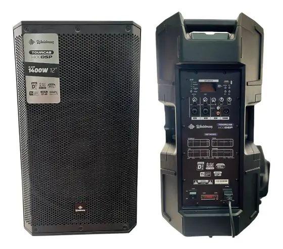 Caixa Waldman Amplificada Ativa 12 Tc-1400dsp - Caixas de Som